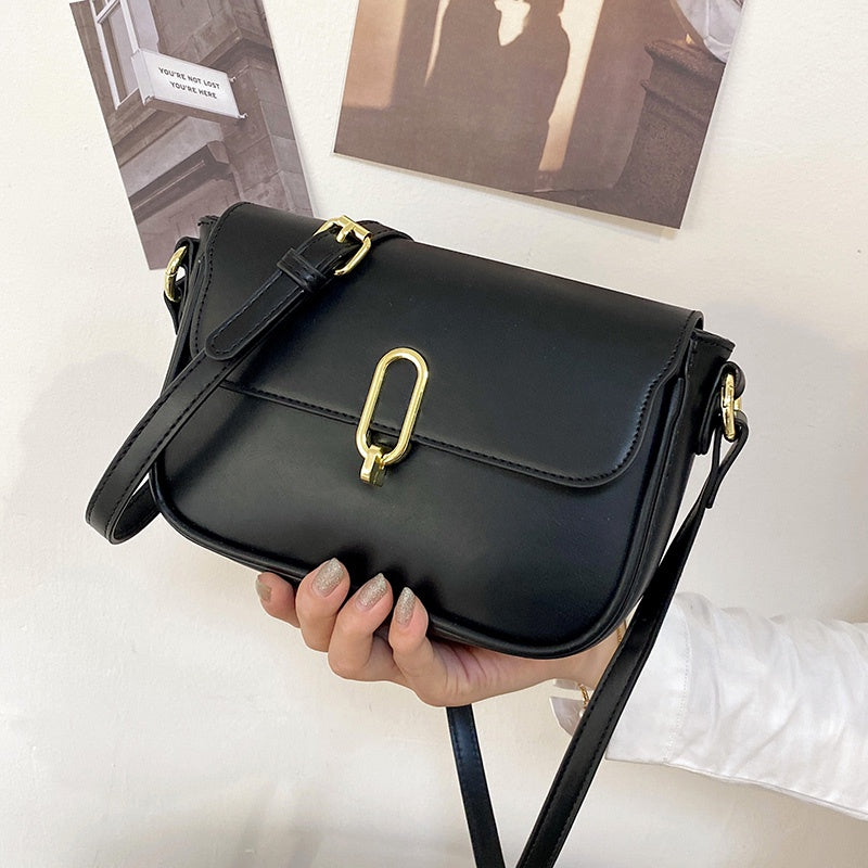 IELGY solid color female bag messenger bag shoulder bag fashion handbag