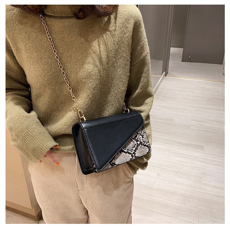 IELGY Snake Handbag Package Chain Party Bag