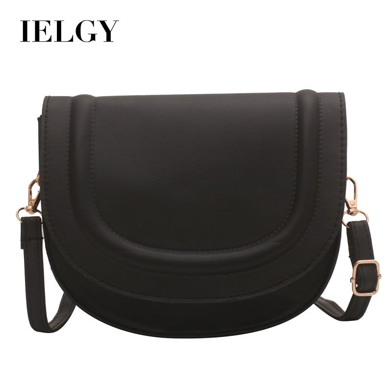 IELGY Cute new trendy fashion western style messenger casual saddle bag women