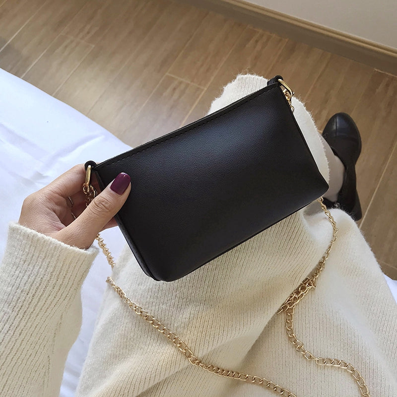 IELGY   Korean version of the simple one-shoulder slanted bag mini summer mobile phone women's bag