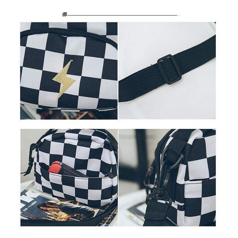 IELGY Fashion Street Lightning Packet Crossbody Bag