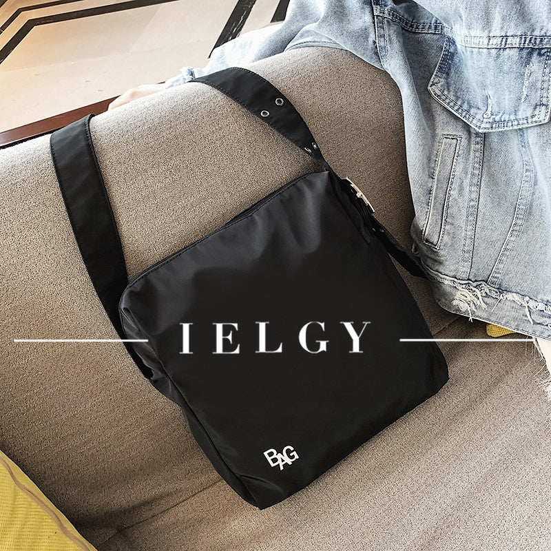 IELGY Sports Messenger Bag Girl Korea Ins Shoulder Bag