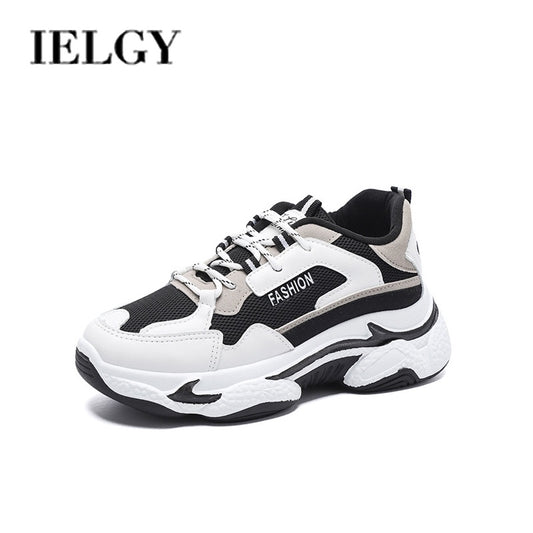 IELGY Breathable Thick Sole Women Casual Sneakers Shoes