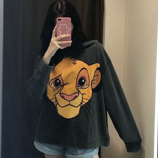 IELGY Women's Grey Hoodie