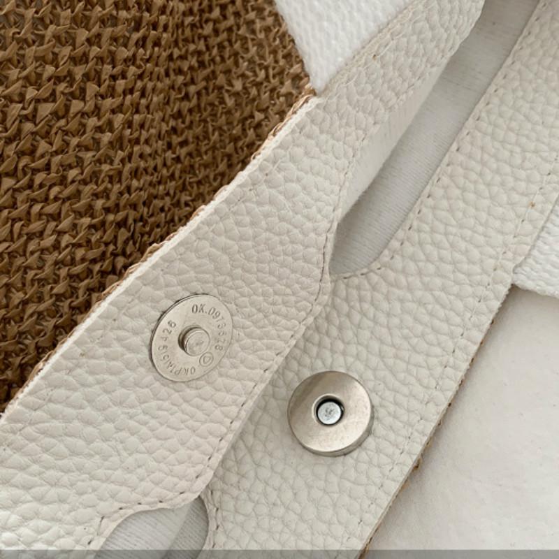 IELGY all-match handbag women straw woven bag