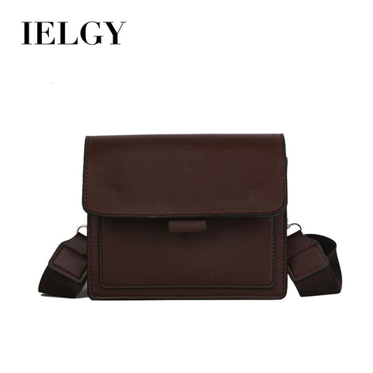 IELGY Chic one shoulder slung retro port wind lady small square bag