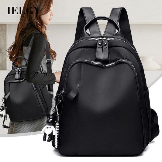 IELGY Women's Oxford Small Backpack Simple Versatile Outdoor Backpack
