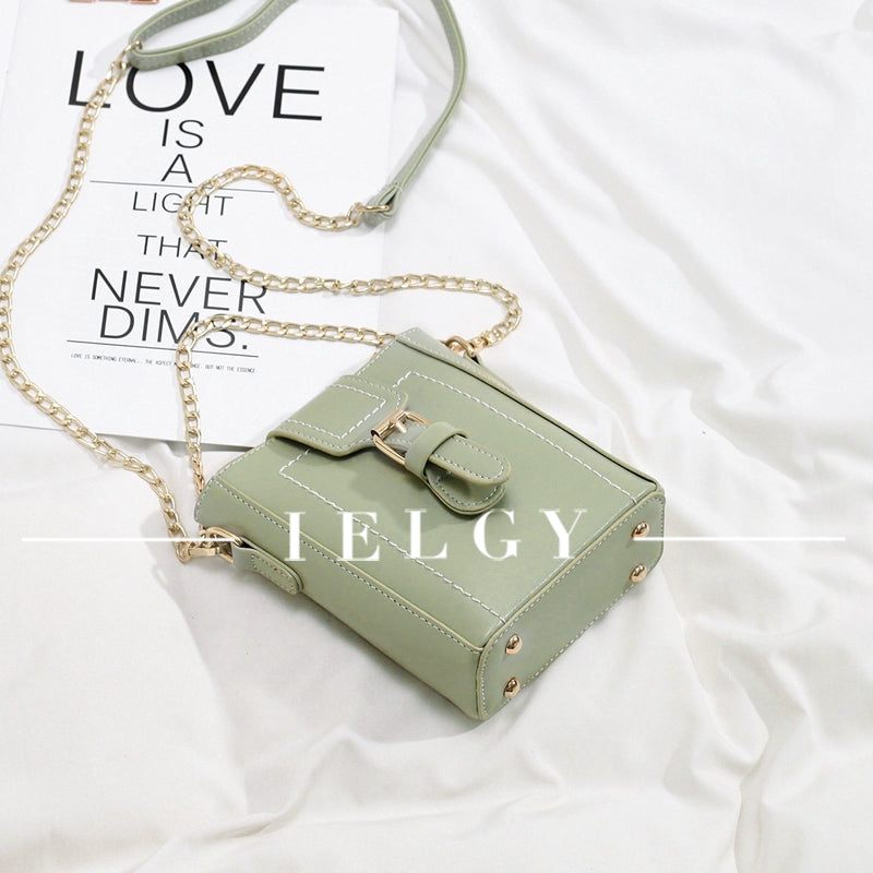 IELCY Korean version of the wild single shoulder slung bucket bag tide