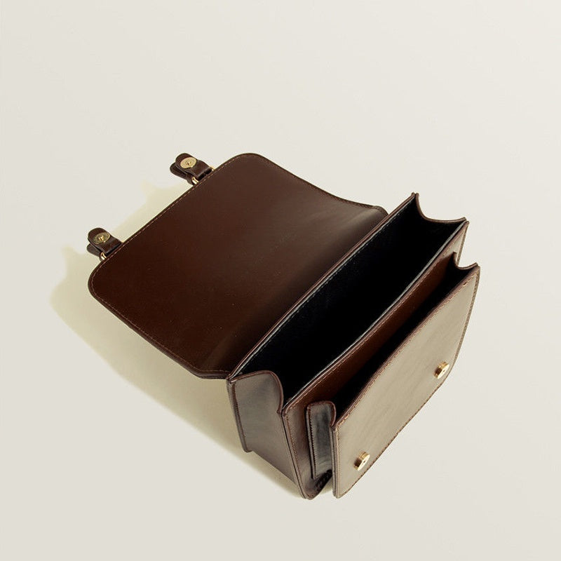 IELGY Japanese-Korean Messenger Bag Fashionable High-end Retro Shoulder Strap Adjustable