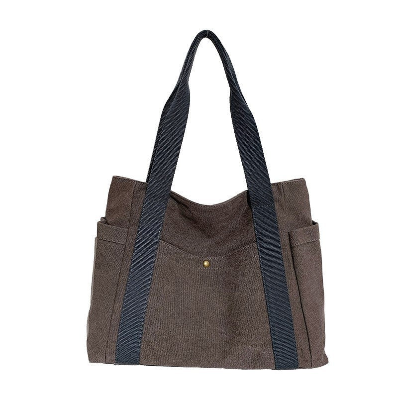 IELGY travel city simple tote bag canvas