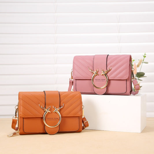IELGY elegant simple summer texture fashion ladies multi-color optional wallet