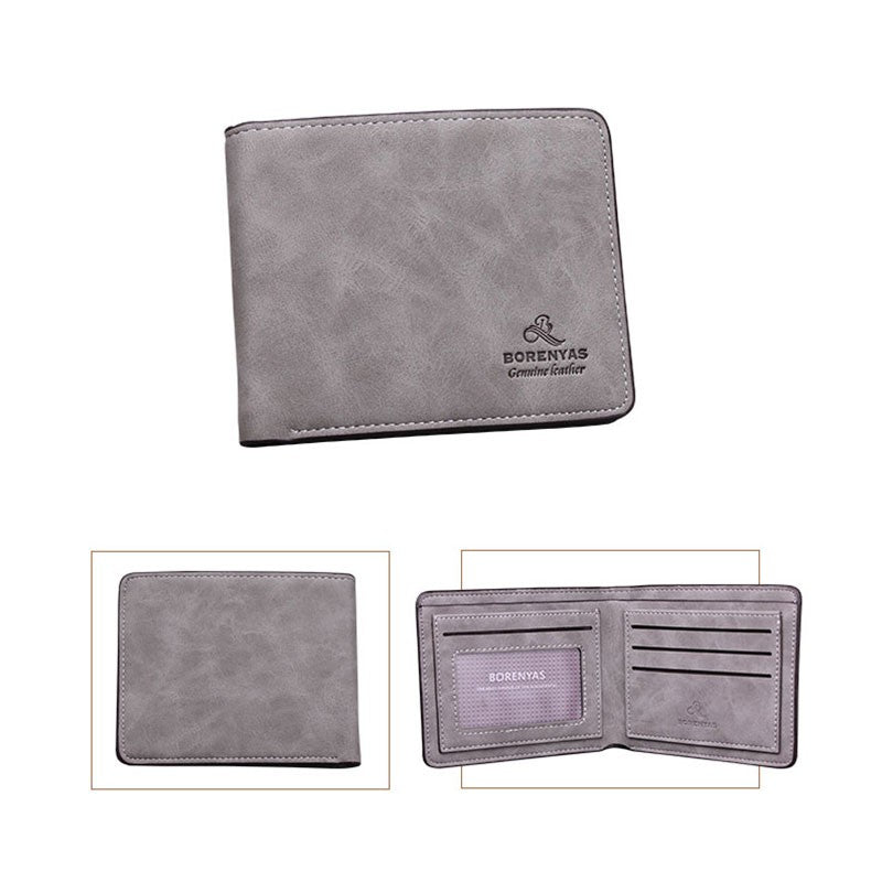 New wallet male short paragraph casual simple fashion wallet