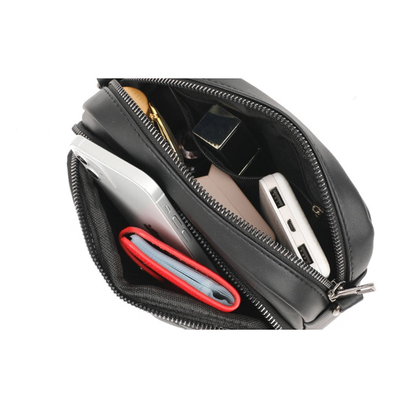 IELGY women's elegant street rhombus messenger bag