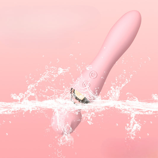 YOUTHAV Frequency conversion heating double-head silicone female AV vibrator rechargeable massage stick masturbator adult sex toys
