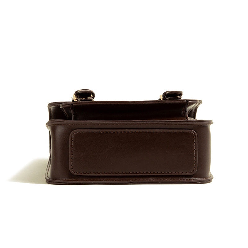 IELGY Japanese-Korean Messenger Bag Fashionable High-end Retro Shoulder Strap Adjustable