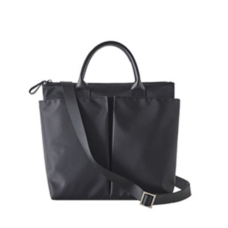 IELGY Korean version of nylon solid color simple temperament pocket diagonal handbag