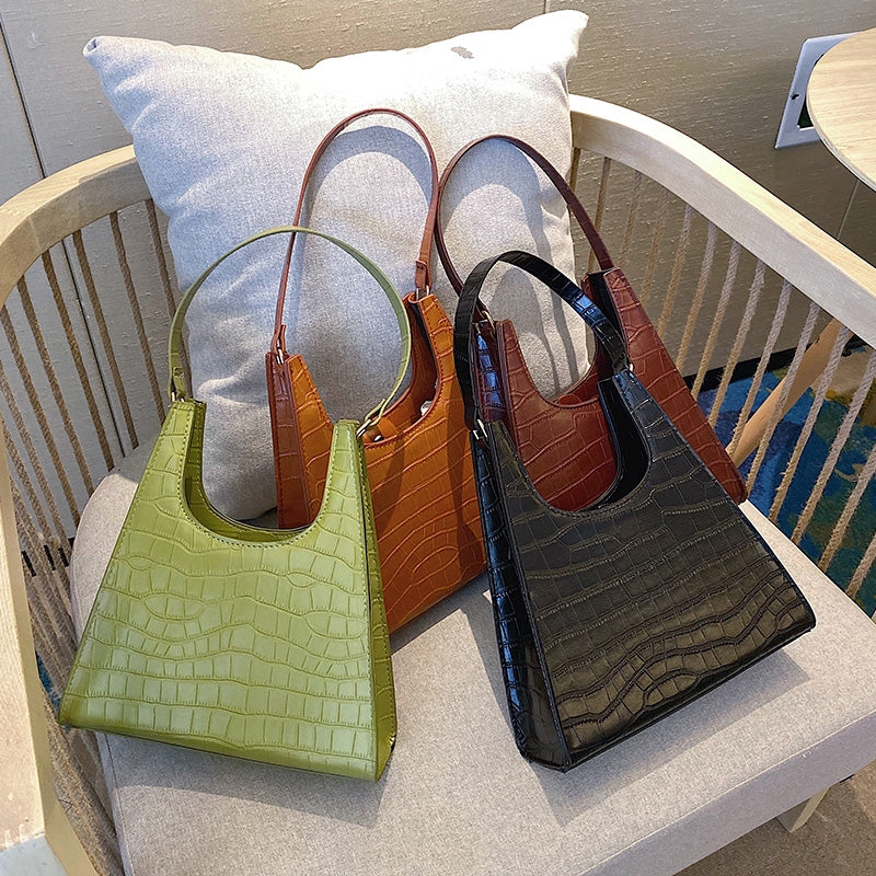 IELGY French niche bag Korean version of the classic vintage port style style fashion one-shoulder bag