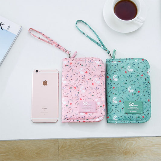 Large capacity cute ticket holder passport bag can waterproof bag