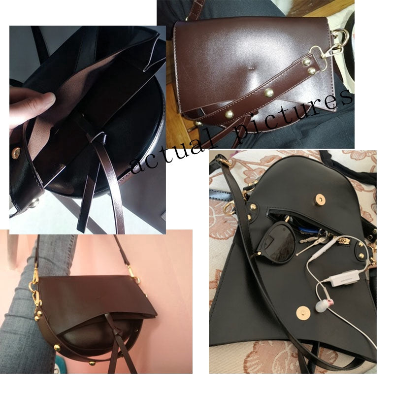 IELGY High quality multi-function horseshoe handbag shoulder bag