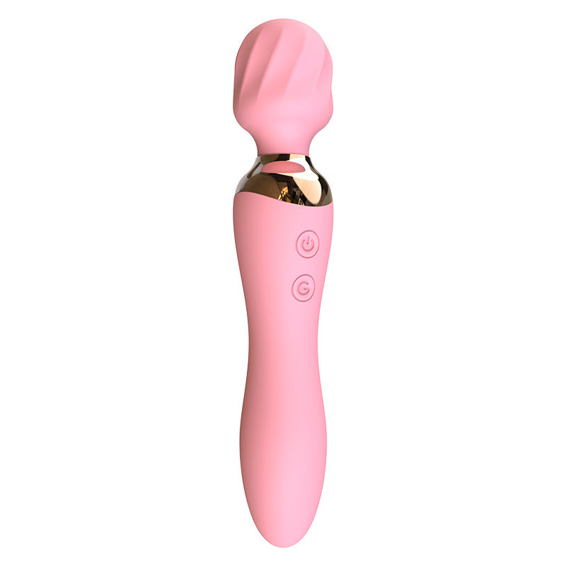 YOUTHAV Double-headed vibrator with heating and variable frequency, female masturbator, adult sex toy, sex toys, AV stick