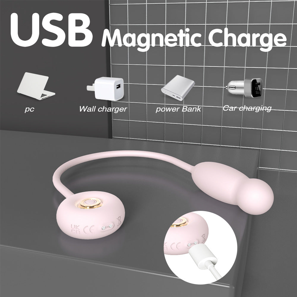 YOUTHAV Heated retractable jumping egg into the body adult sex toys girls small toys masturbator female sex egg strong shock