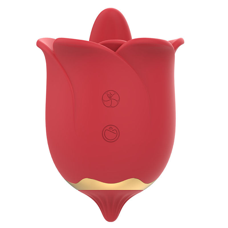 YOUTHAV Tongue licking vibration rose jumping egg female silicone private massager in stock