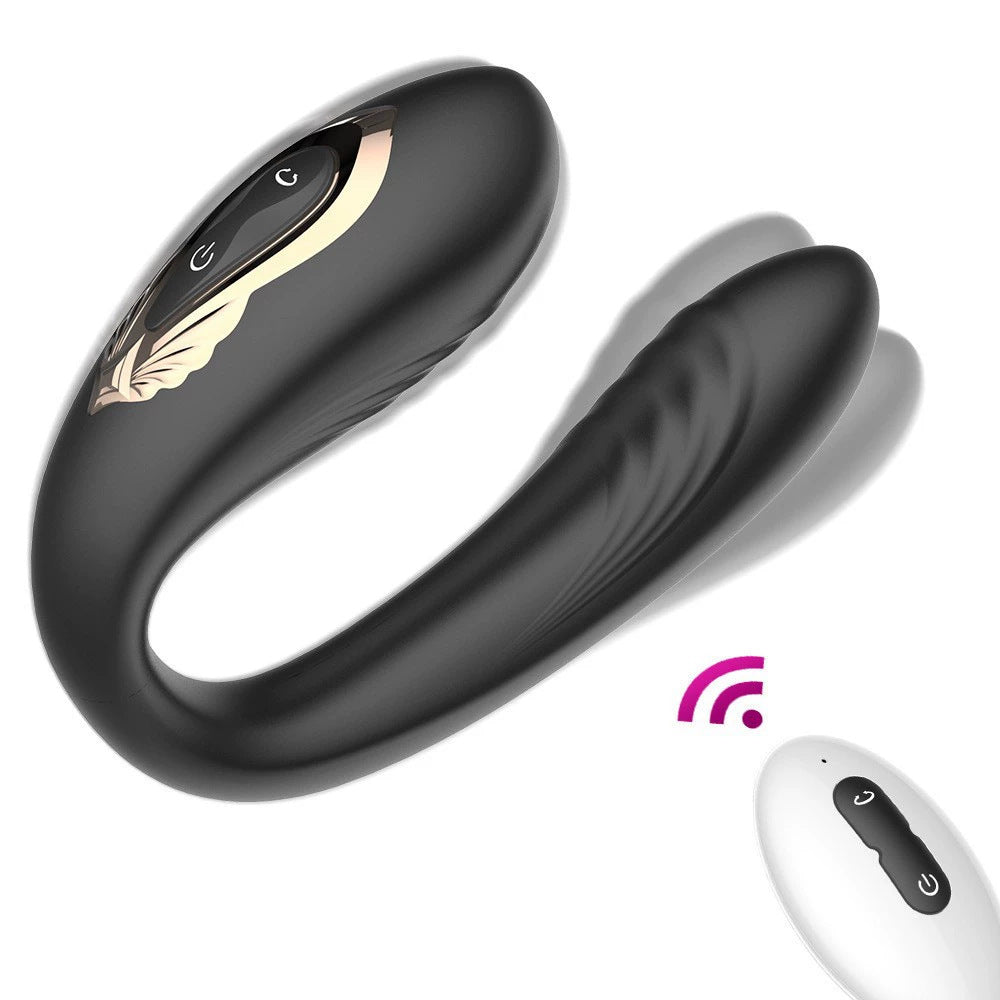 YOUTHAV Twist C-shaped clip vibrator double-headed vibrating and swinging vibrator female masturbation vibration sex toys