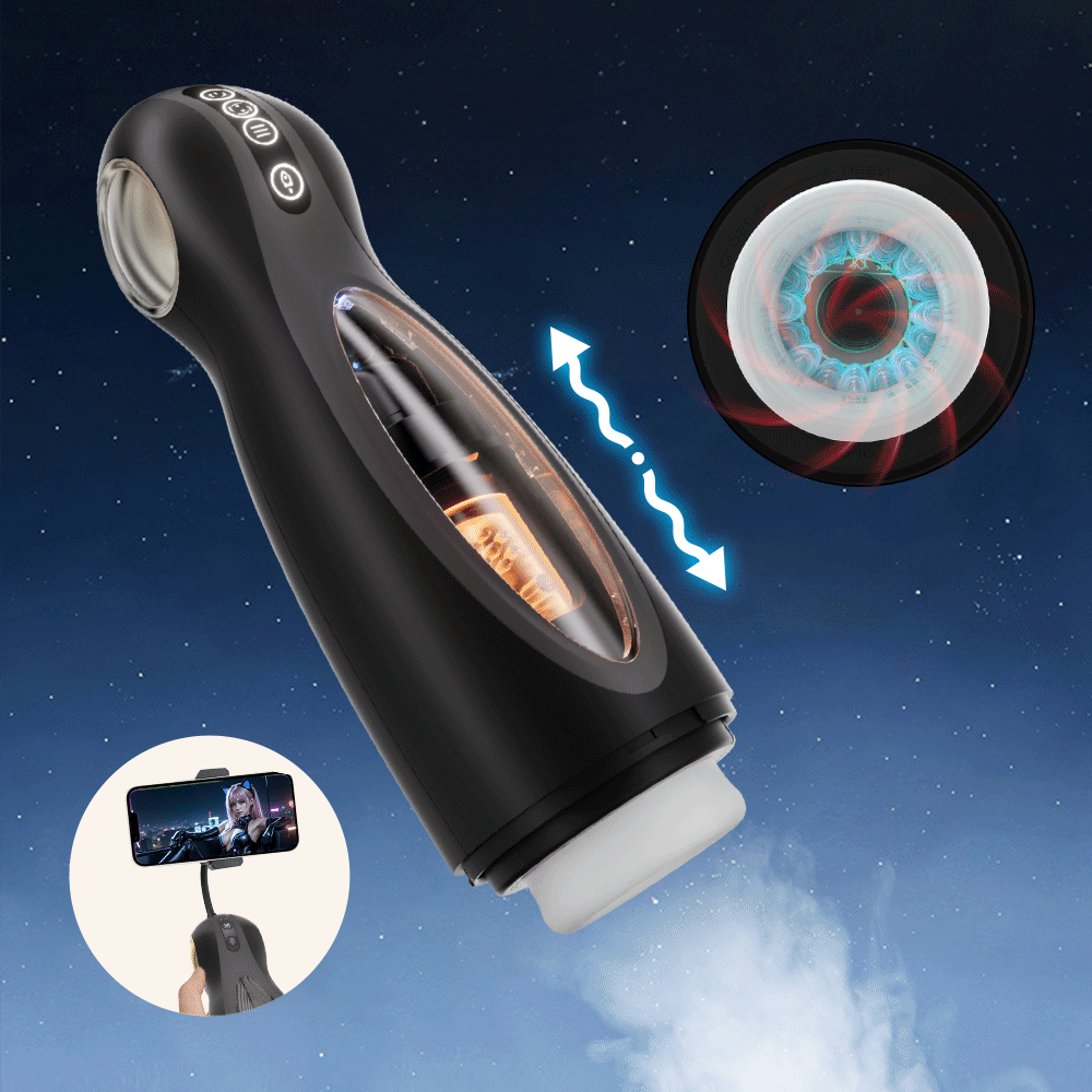 YOUTHAV Masturbator Cup Fully Automatic Retractable Rotating Male Masturbator Masturbator Cup Electric Adult Sex Toy Artifact Men