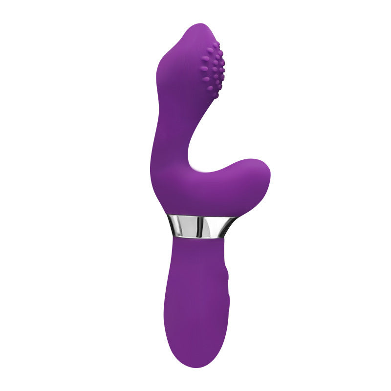 YOUTHAV Super strong vibration stimulation telescopic straight insertion AV stick fun masturbation silent silicone motor second orgasm vibrator