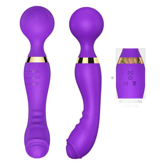 YOUTHAV New full body waterproof multi-purpose rehabilitation double-head vibrator G-spot orgasm masturbation massage stick female device