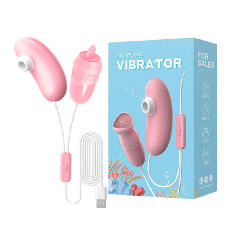 YOUTHAV Small shell frequency conversion jumping egg for women with wired control, fun vibration massage masturbation device, adult products