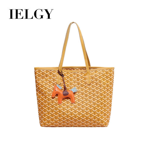 IELGY Tote bag wild large-capacity shopping bag shoulder portable