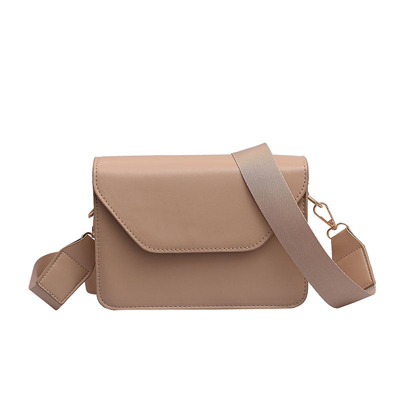 IELGY Shoulder Commuting Fashion Refreshing PU Plain Portable Woman's handbag All-match