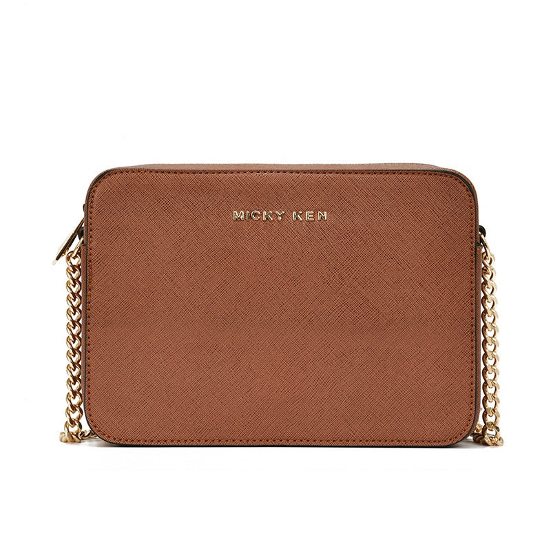 IELGY women's bag fashion shoulder bag messenger bag chain small square bag