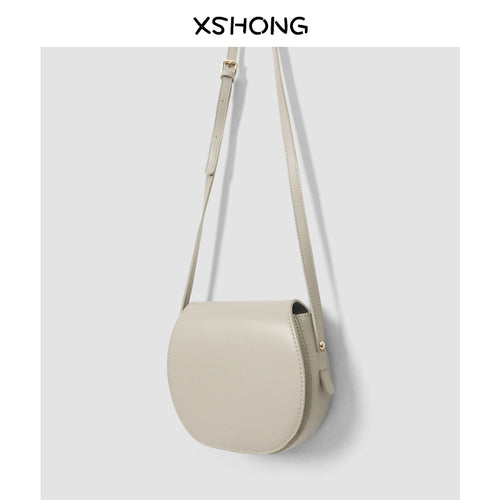 IELGY  retro saddle bag women bag Hong Kong wind oblique satchel ins small bag single shoulder simple 100 lap