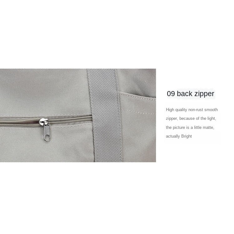 IELGY casual large-capacity canvas bag women's single-handle shoulder bag fashion multi-bag female bag mommy canvas bag