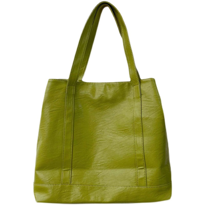 IELGY large capacity bag female tote bag simple all-match single shoulder bag
