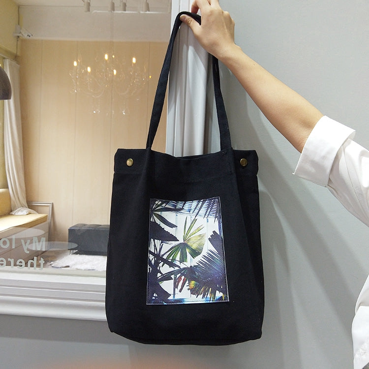 IELGY chic canvas bag handbag shoulder bag casual bag