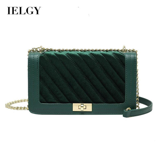 IELGY Women's chain fashion high-end shoulder and armpit diagonal bag