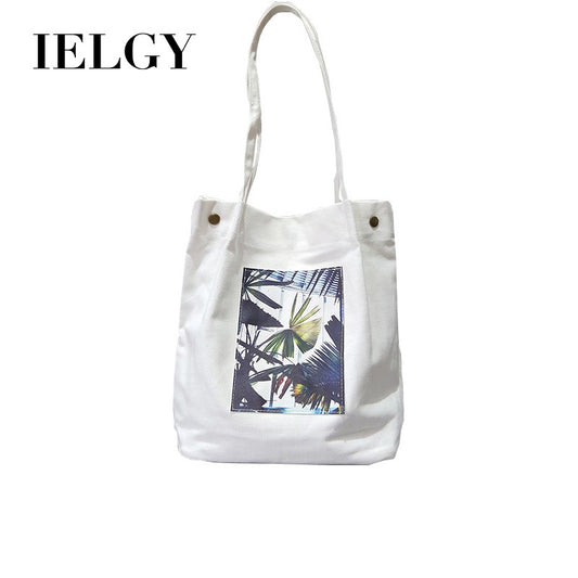 IELGY chic canvas bag handbag shoulder bag casual bag