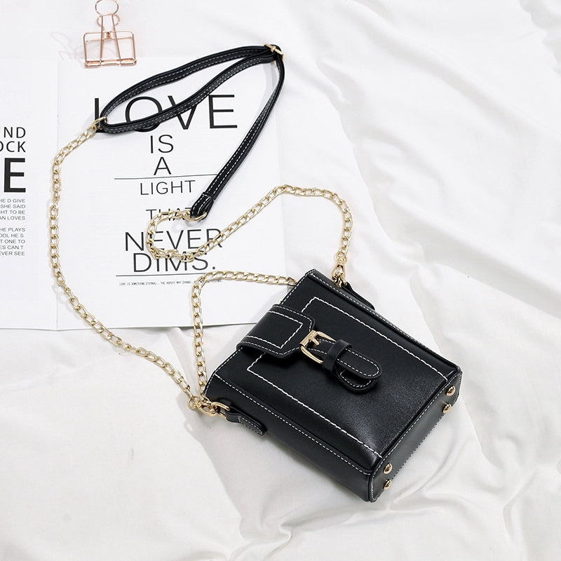 IELCY Korean version of the wild single shoulder slung bucket bag tide