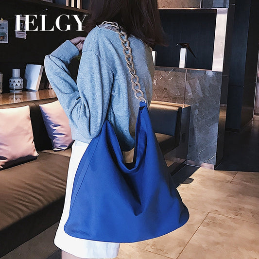 IELGY single shoulder bag personalized tote bag