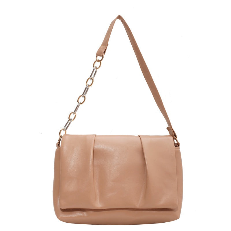 IELGY shopping texture western cloud bag small fresh one-shoulder chain