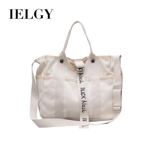 IELGY Diagonal bag large capacity oblique bag student bag literary bag