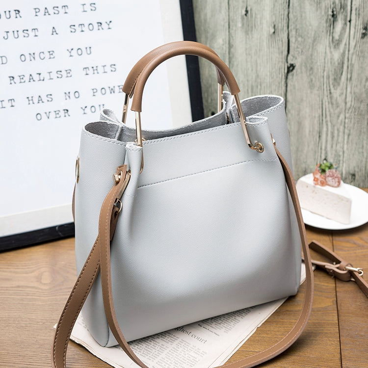 IELGY Bucket bag simple wild Messenger handbag big bag