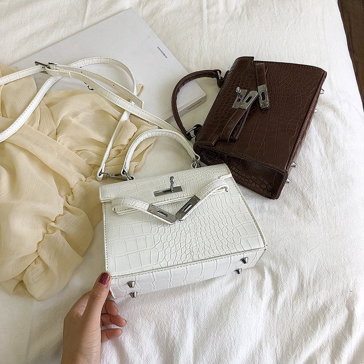 IELGY crocodile handbag classic Kelly bag