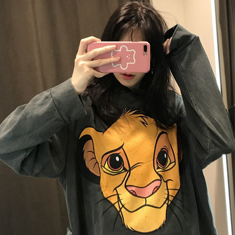 IELGY Women's Grey Hoodie
