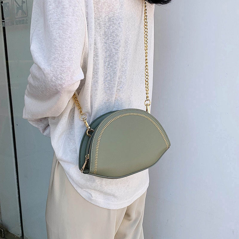 IELGY oblique satchel bag simple ins one-shoulder bag satchel tide