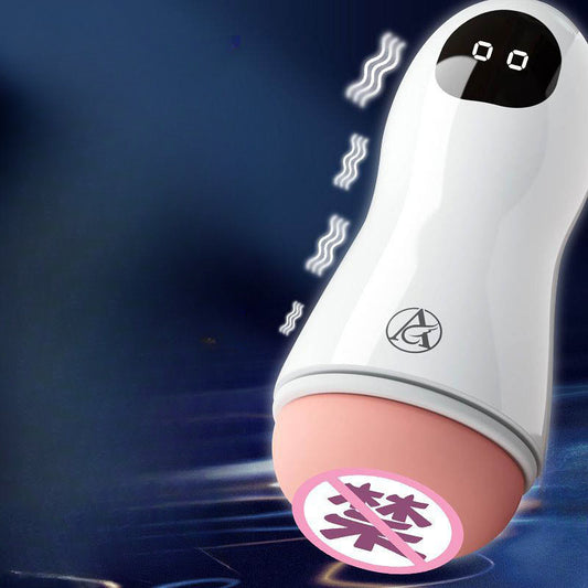 YOUTHAV Masturbator Xiaobai Men's Masturbator Manual Vibration Model Adult Sex Toys