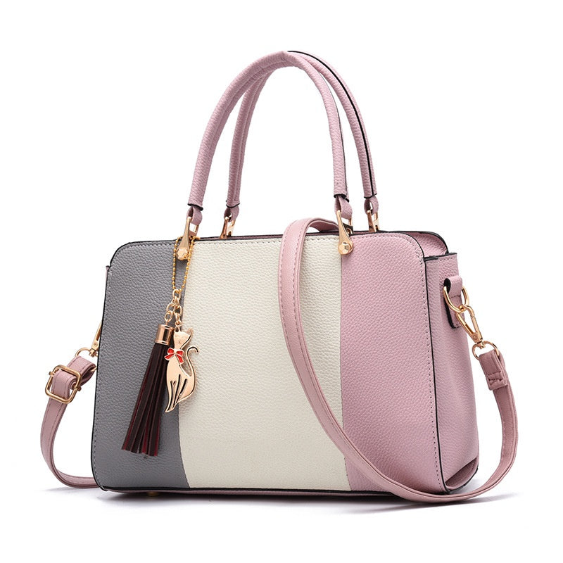 IELGY Fashion and Elegant Korean Color-blocking Personality Messenger Bag